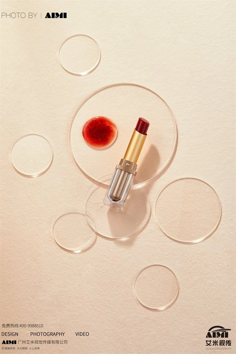 Guangzhou Lipstick Creative Photography Cosmetic Commercial Photography Company texture close-up photography