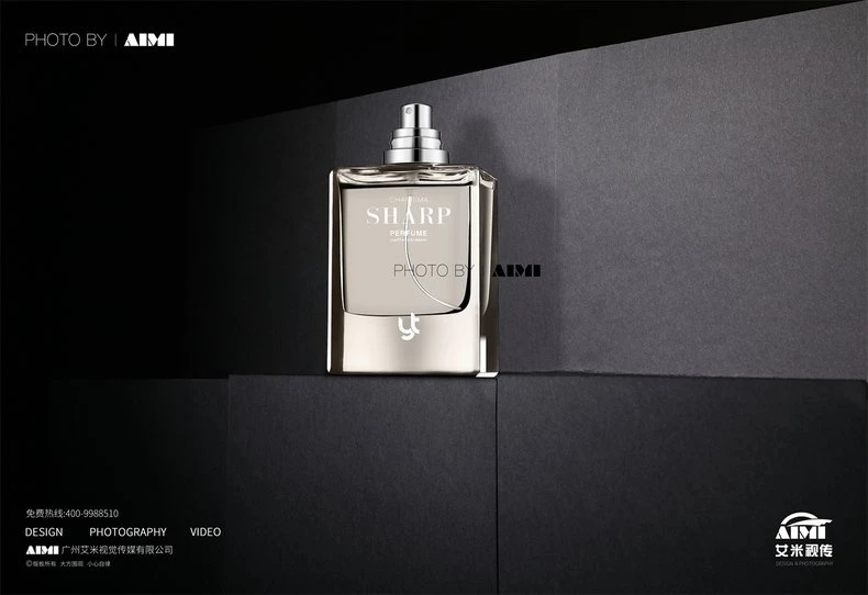 SHARP Perfume Creative Product Photography