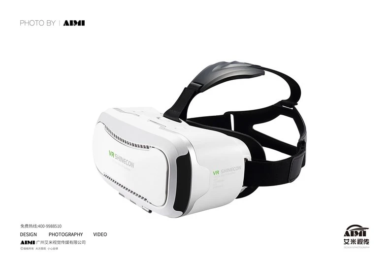 VR Glasses Operation Picture Shooting Guangzhou Digital Electronic Product Shooting Company reflective surface photography