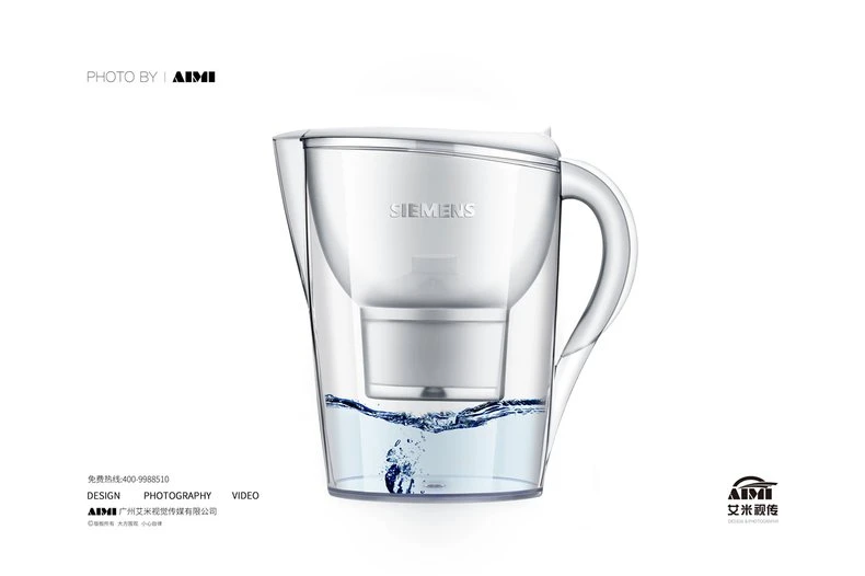 Siemens Water Bottle Product Photography