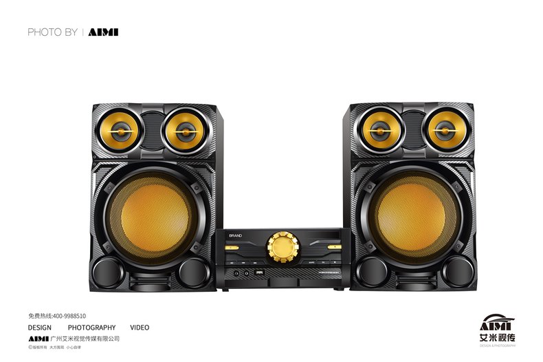 High-end Speaker Creative Product Photography | AIMI