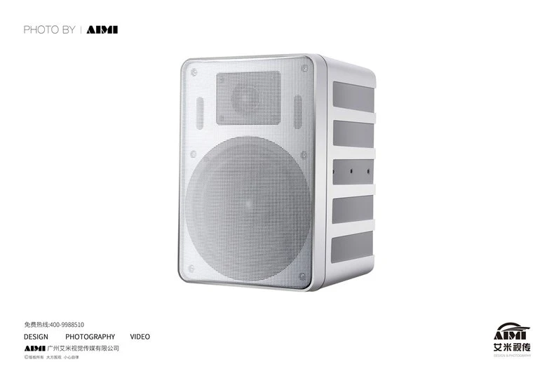 Audio/Speaker Photography Rasonic Brands Digital Product Photography Company reflective surface photography