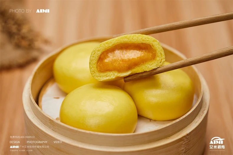 Steamed Buns Product Photography