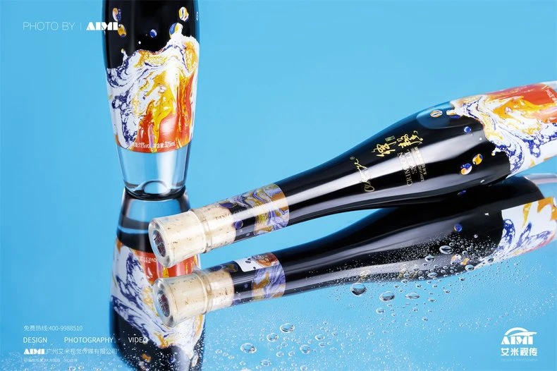 Ice Wine creative composition photography