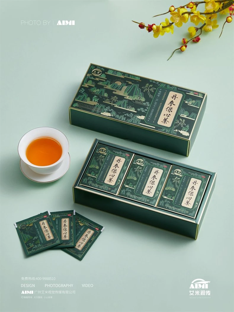 Health Tea creative composition photography