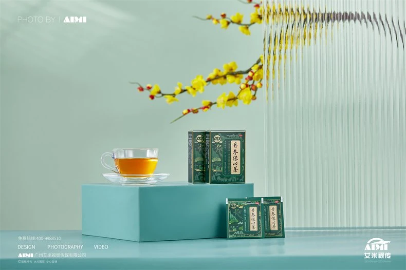 Health Tea styled scene photography
