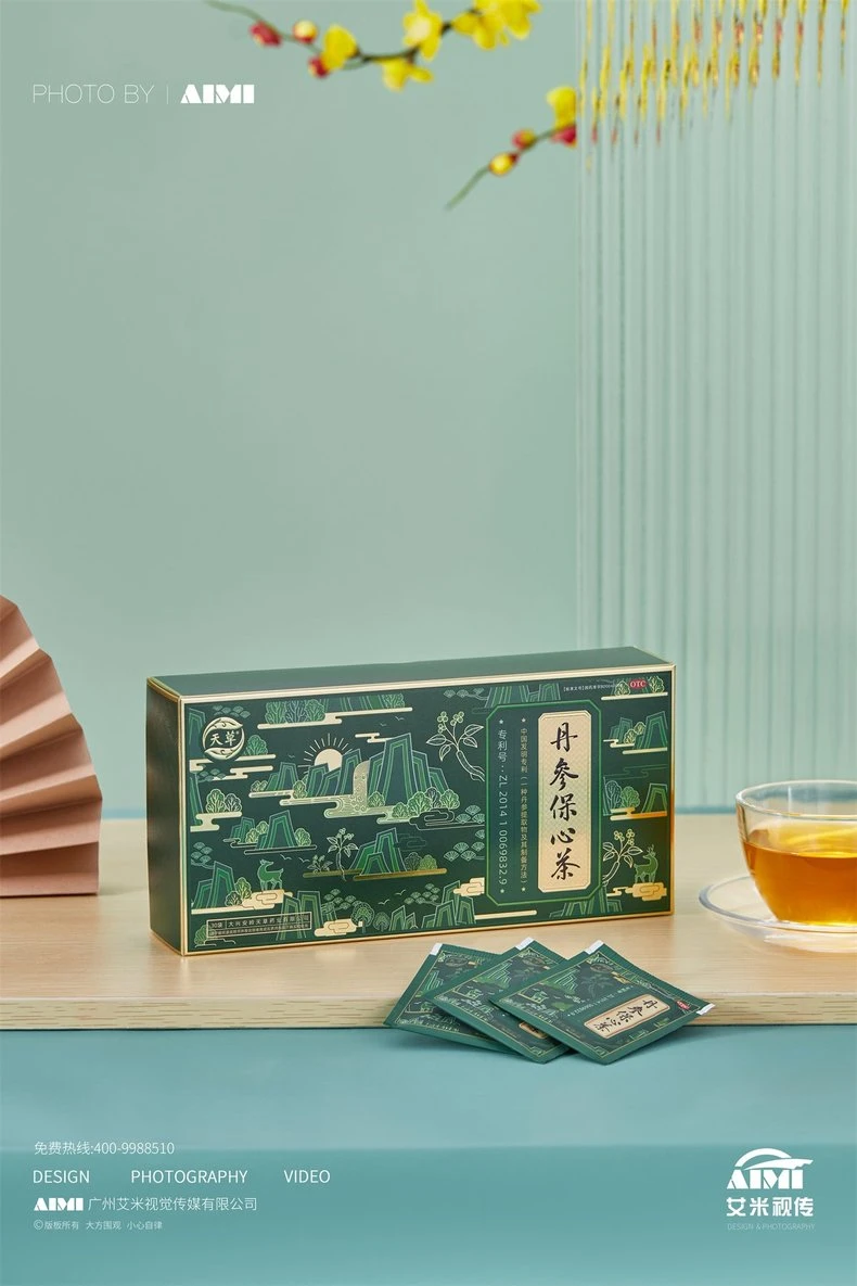 Health Tea white background photography