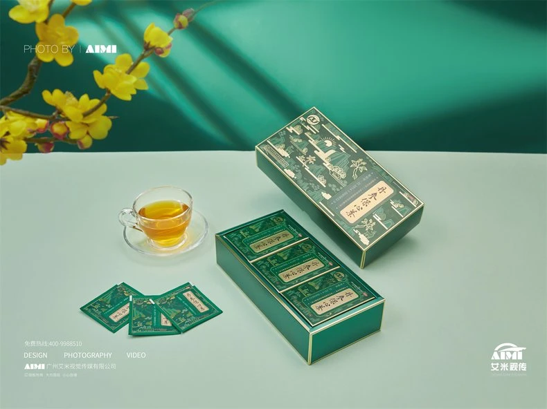 Health Tea styled scene photography
