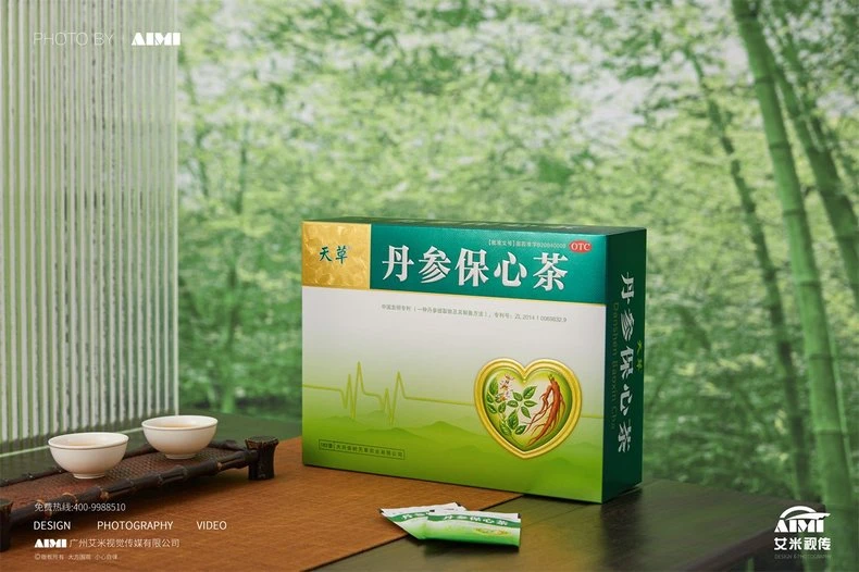 Herbal Tea styled scene photography
