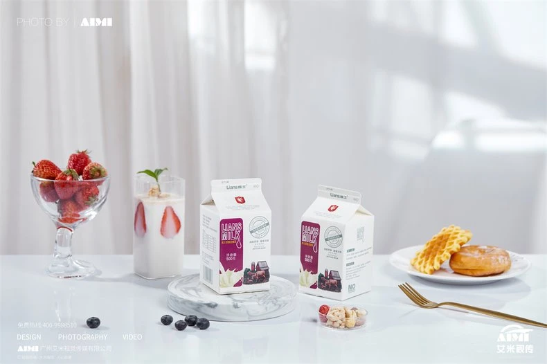 Milk Product Photography