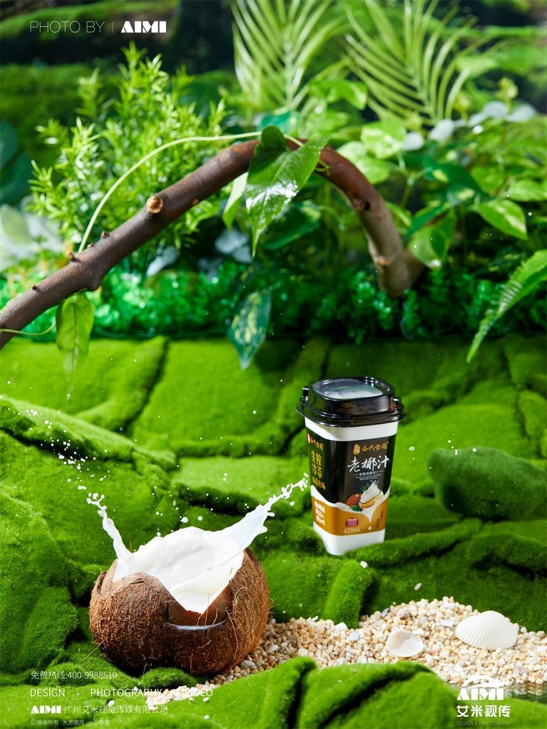 Coconut Water Product Photography