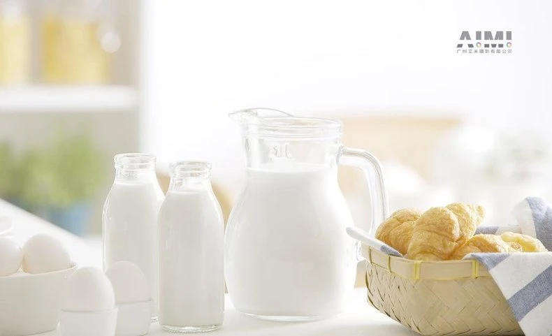 Milk Drink Photography E-commerce Food Image Photography Guangzhou Food Photography Company creative composition photography