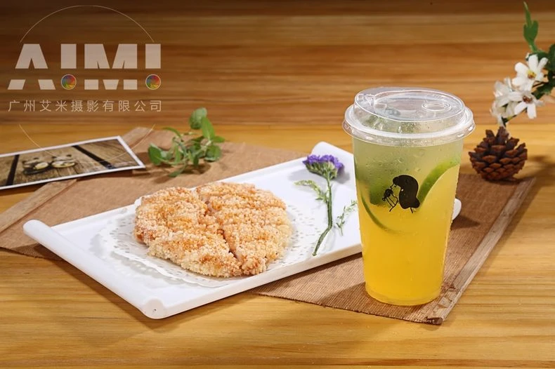 E-commerce drinks promotional photography Guangzhou drinks shooting company creative composition photography
