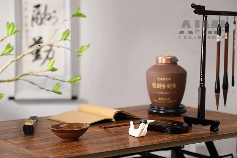 E-commerce white wine shooting White wine brand advertising campaign shooting Guangzhou white wine s creative composition photography