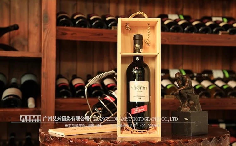 Red Wine Gift E-commerce Photography