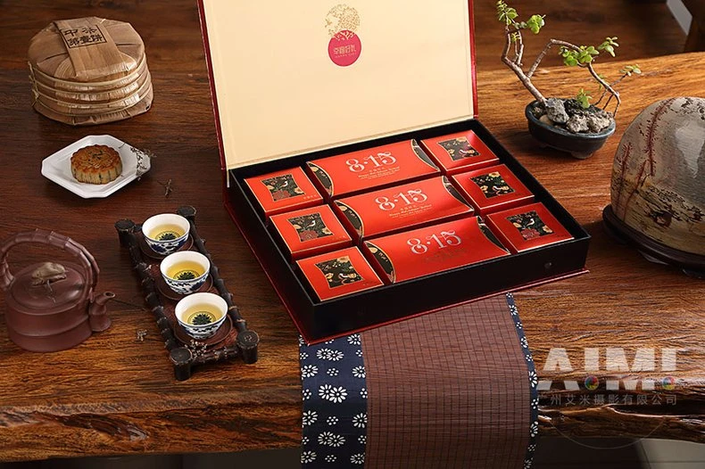 Mooncake promotional photo shoot Commercial food photography company detail shot photography