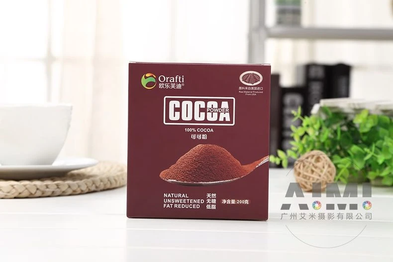 Cocoa Powder & Snacks Product Photography