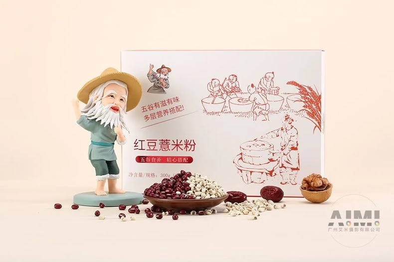 Red Bean Powder Food Photography China