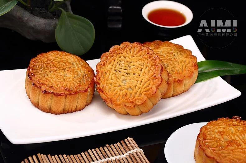 E-commerce moon cake shooting Food scene photography Guangzhou food shooting company creative composition photography