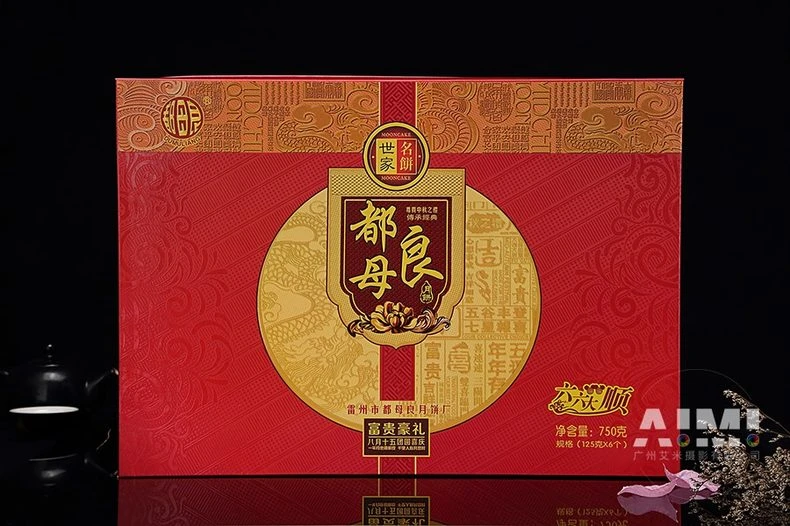 E-commerce moon cake shooting Food scene photography Guangzhou food shooting company detail shot photography