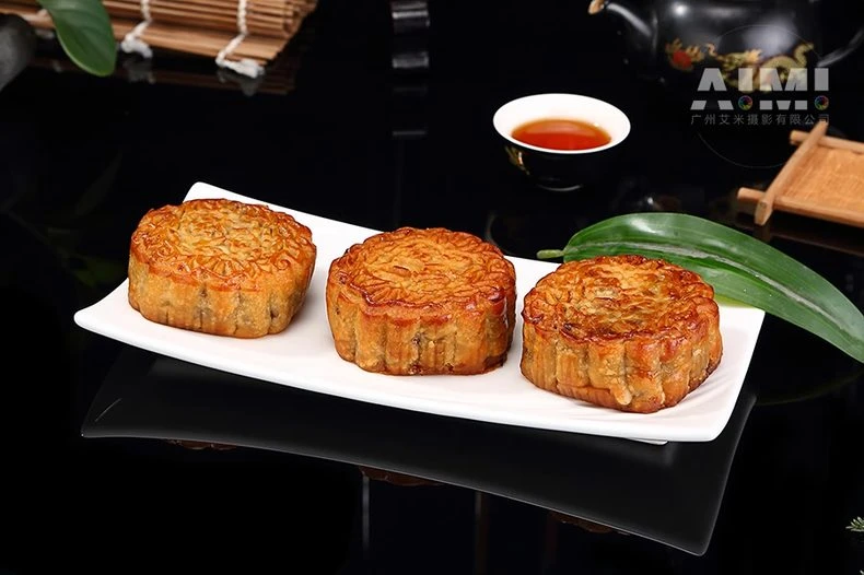 E-commerce moon cake shooting Food scene photography Guangzhou food shooting company styled scene photography
