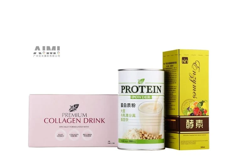Guangzhou health care shooting company e-commerce health care products shooting on white background group arrangement photography