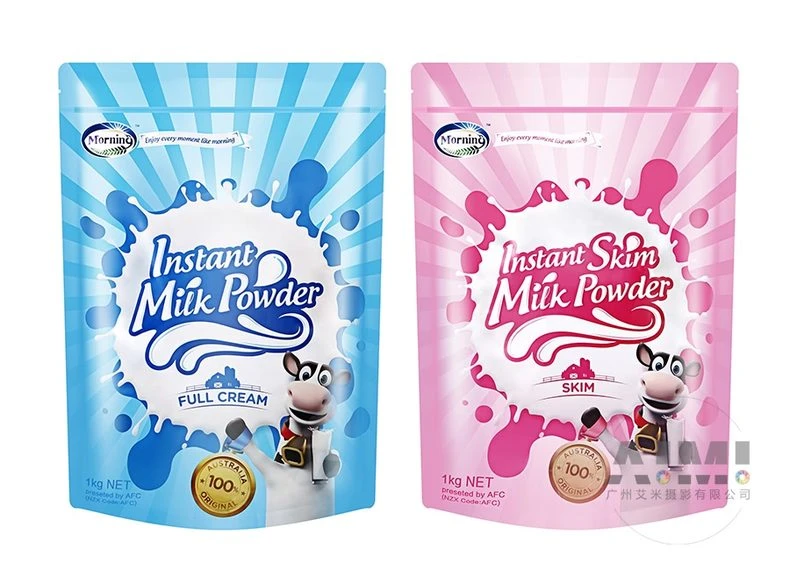 Milk Powder/Honey Product Photography White background photography Guangzhou Food Photography Compan creative composition photography