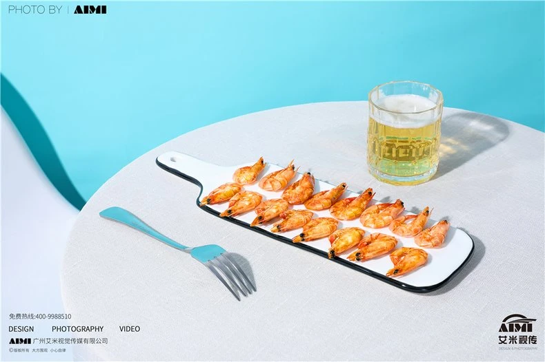 Snacks Product Photography Shrimp Slices Creative Photography Guangzhou Food Photography Company white background photography