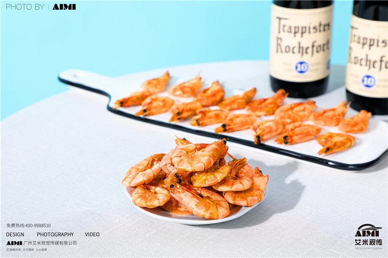 Snacks Product Photography Shrimp Slices Creative Photography Guangzhou Food Photography Company styled scene photography