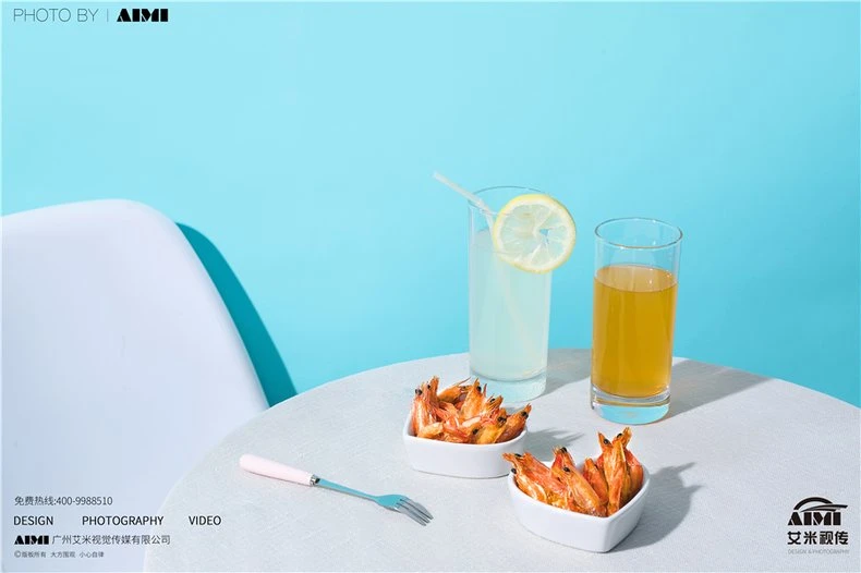 Snacks Product Photography Shrimp Slices Creative Photography Guangzhou Food Photography Company creative composition photography