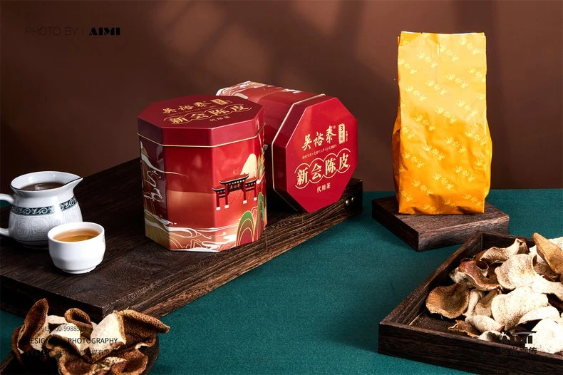Xinhui Chenpi Brand Chinese herbal medicine shooting Creative scene customized shooting Guangzhou fo styled scene photography