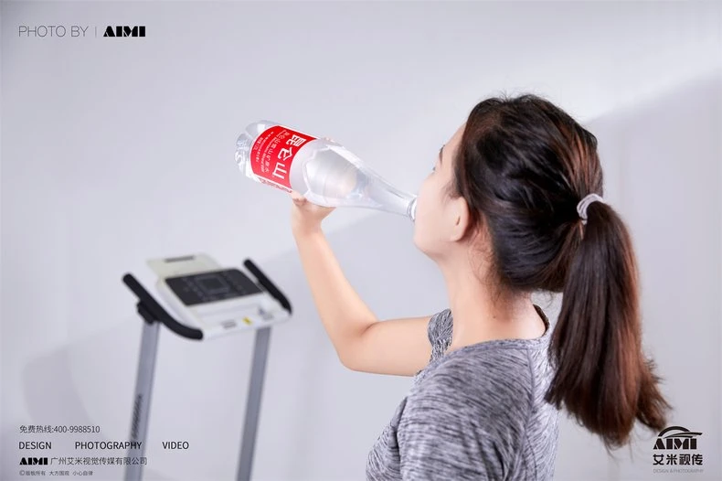 Kunlun Mountain Snow Mountain Mineral Water Photography Commercial Product Photography Creative Disp white background photography