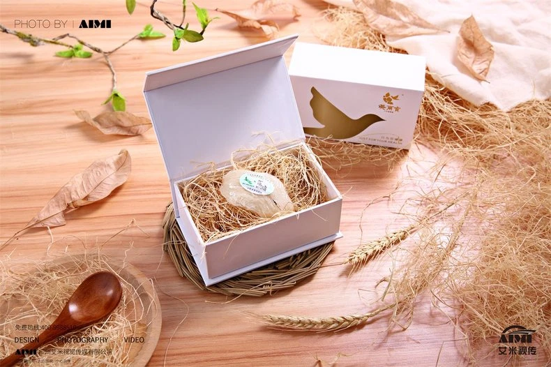 Branded birds nest gift photography Bird& ;s nest food photography Advertising detail shot photography