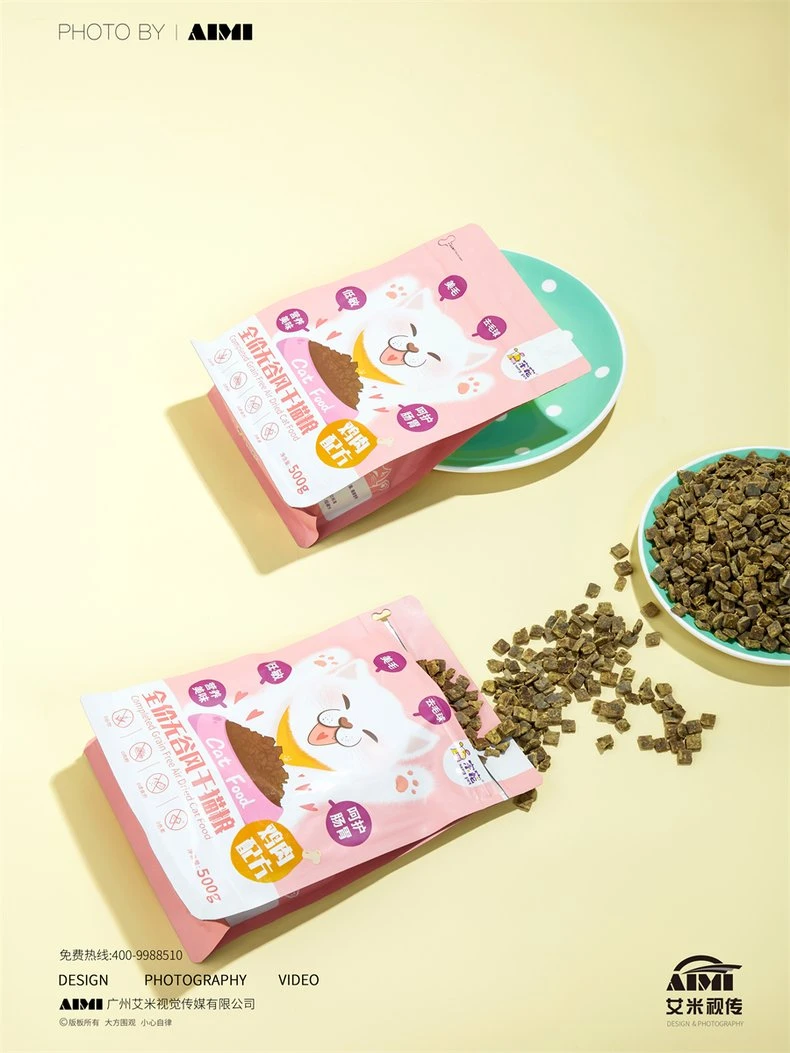 e-commerce Cat Food Commercial Photography Pet Food Product Photography Company styled scene photography