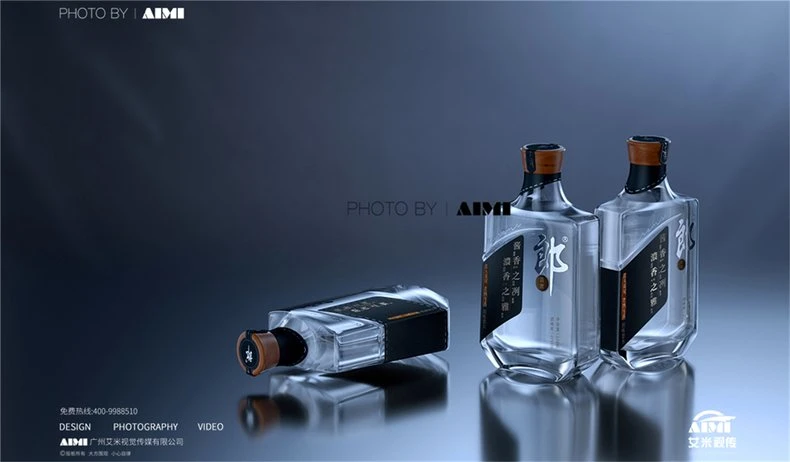 Baijiu (Chinese Liquor) creative composition photography