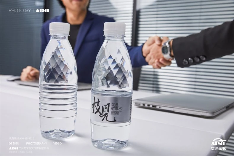 Mineral Water Product Photography
