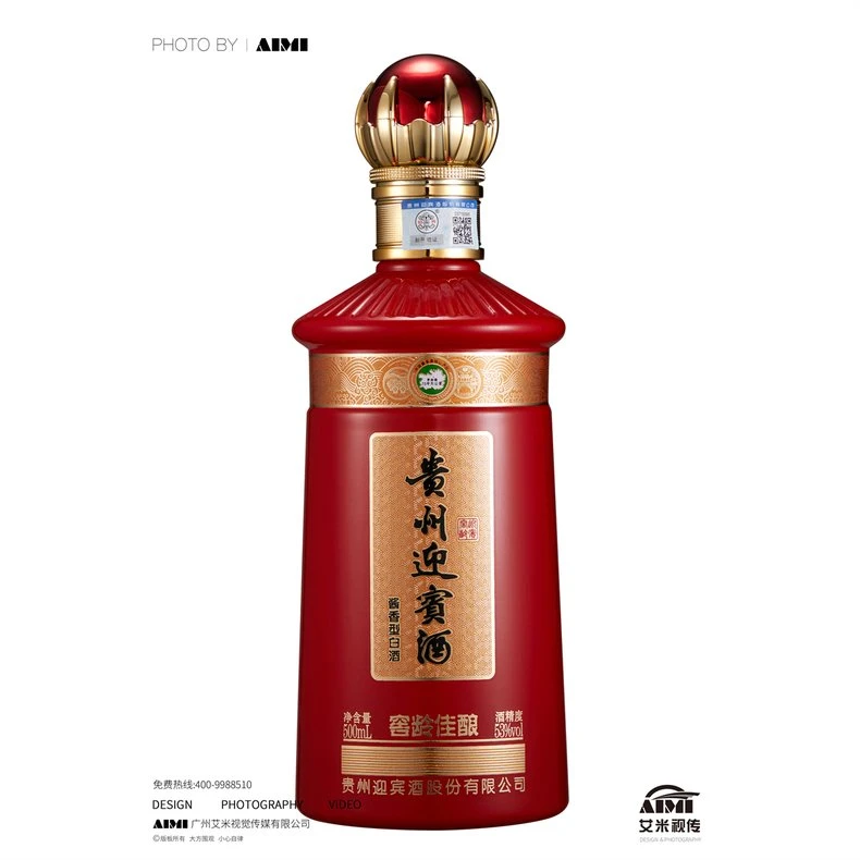Baijiu (Chinese Liquor) group arrangement photography