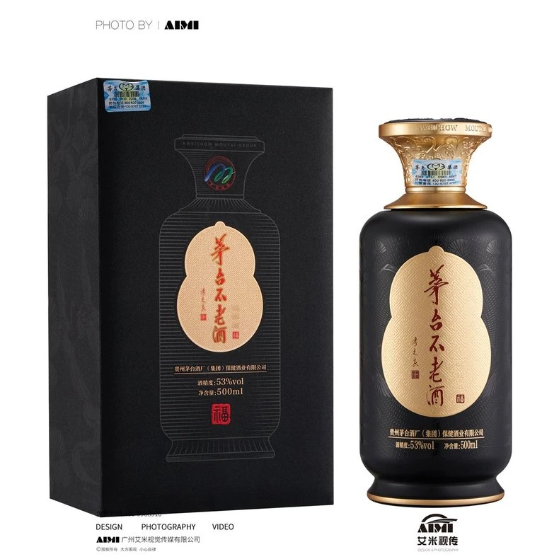 Baijiu (Chinese Liquor) creative composition photography