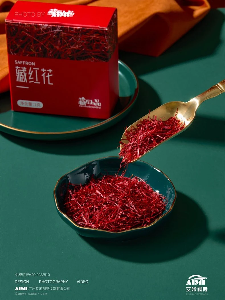 Saffron styled scene photography