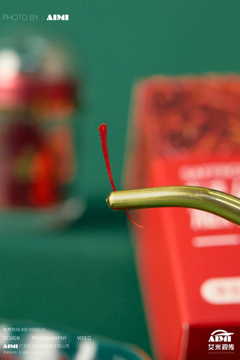 Saffron detail shot photography