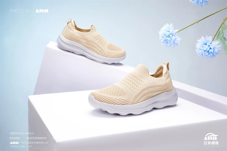 Shoes on-model photography