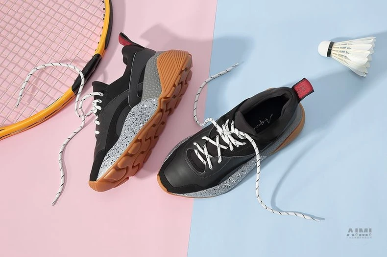 Ladies Sneakers Product Shooting Fashion Sneakers Creative Shooting Scene Customization on-model photography