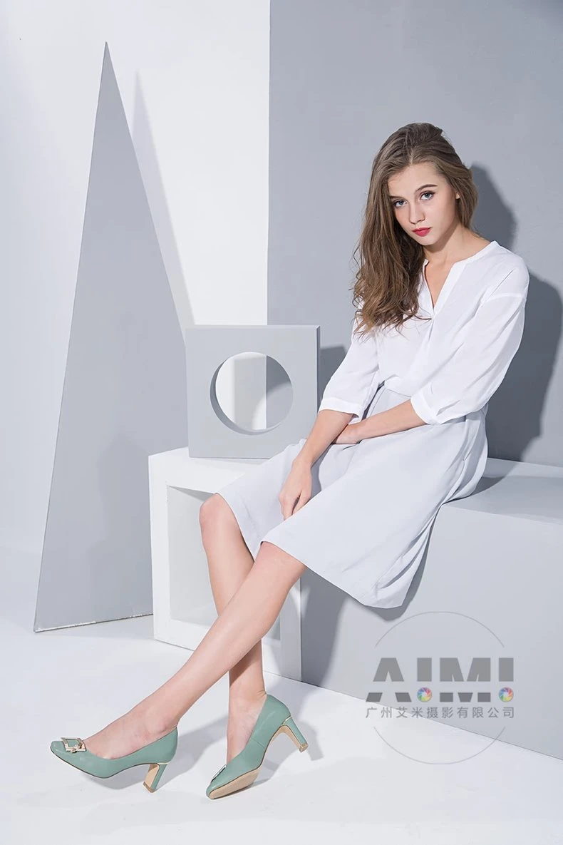 Ladies shoes modeling advertisement shooting Shoes album customized publicity shooting white background photography