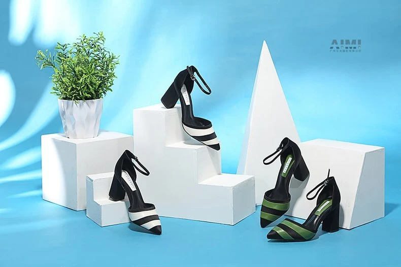 Ladies Shoes Photo Shooting Ladies Shoes Photo Finishing Guangzhou Tianhe Shoes Shooting Company multi-angle photography