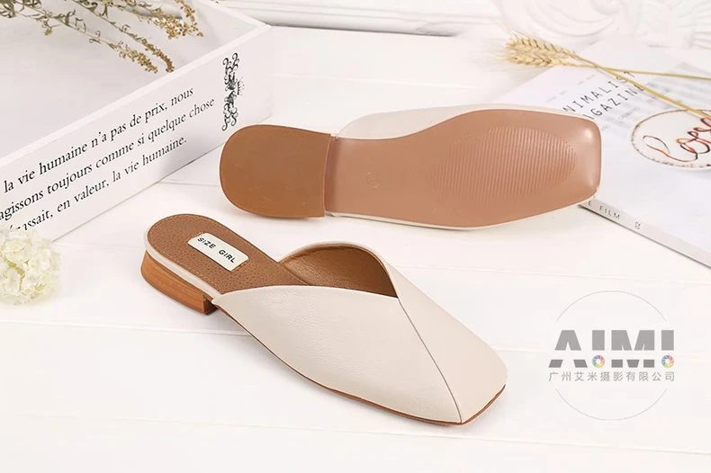 Guangzhou Shooting Ladies Shoes Ladies Shoes Scene Creative Shooting Shoes Brand Promotion white background photography