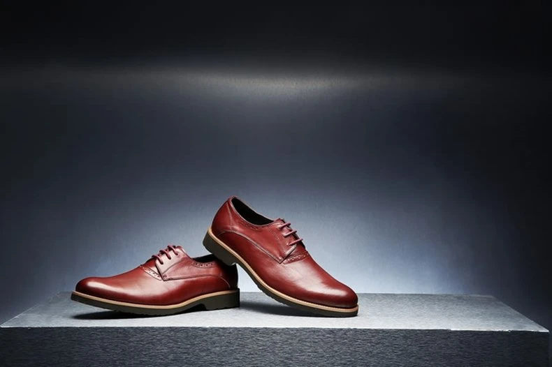 Guangzhou mens shoes photography company Professional footwear product photography Support customize on-model photography