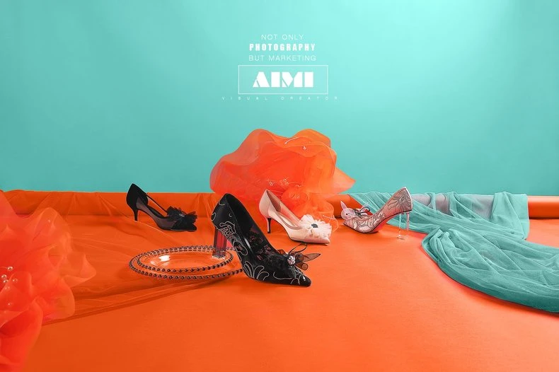 e-commerce ladies shoes promotional photography brand shoes customized photography product photography c multi-angle photography