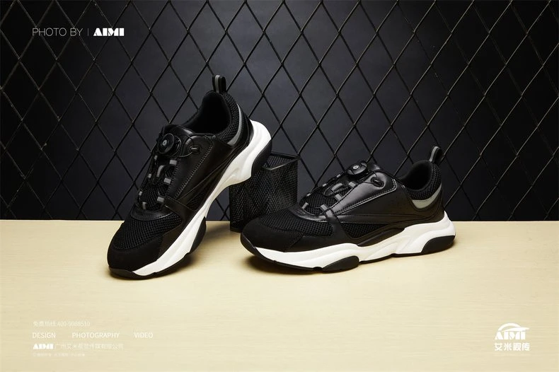 Sneakers on-model photography