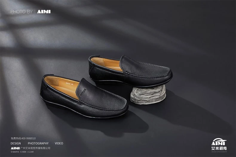 Men's Leather Shoes lifestyle photography