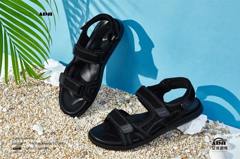 Sandals multi-angle photography